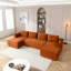Canapé modulaire en Corduroy-1200617448