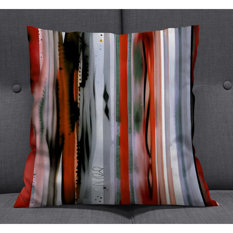 Throw Pillow, 16"H x 16"W, Pillow Cover Only - No Insert