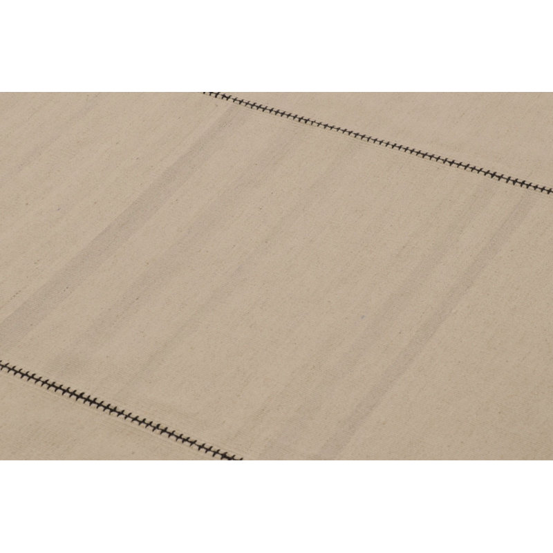 Hand Woven Kilim Wool Striped Area Rug