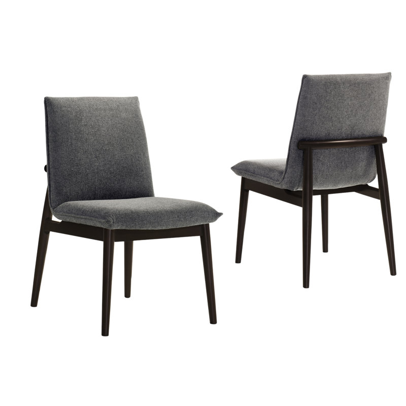 Chaise d'appoint Jean, Tissu gris