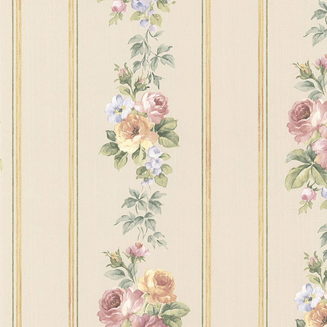 Clarksville 32.7' L x 20.5" W Smooth Wallpaper Roll Charlton Home® 