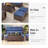 Sami 9-Piece Wicker Patio Furniture Set, 6-Inch Thick Cushioned & UV-Resistant, Outdoor Sofa & Chiar Set For Garden-1993557684