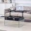 Table basse à plateau relevable avec rangement