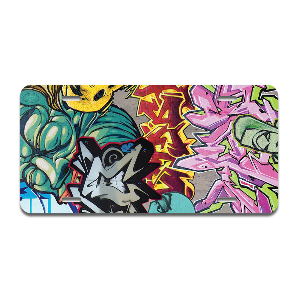 SignMission Graffiti Wild Styles Aluminum Plate Frame | Wayfair