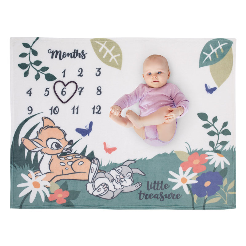 Couverture pour bébé Milestone