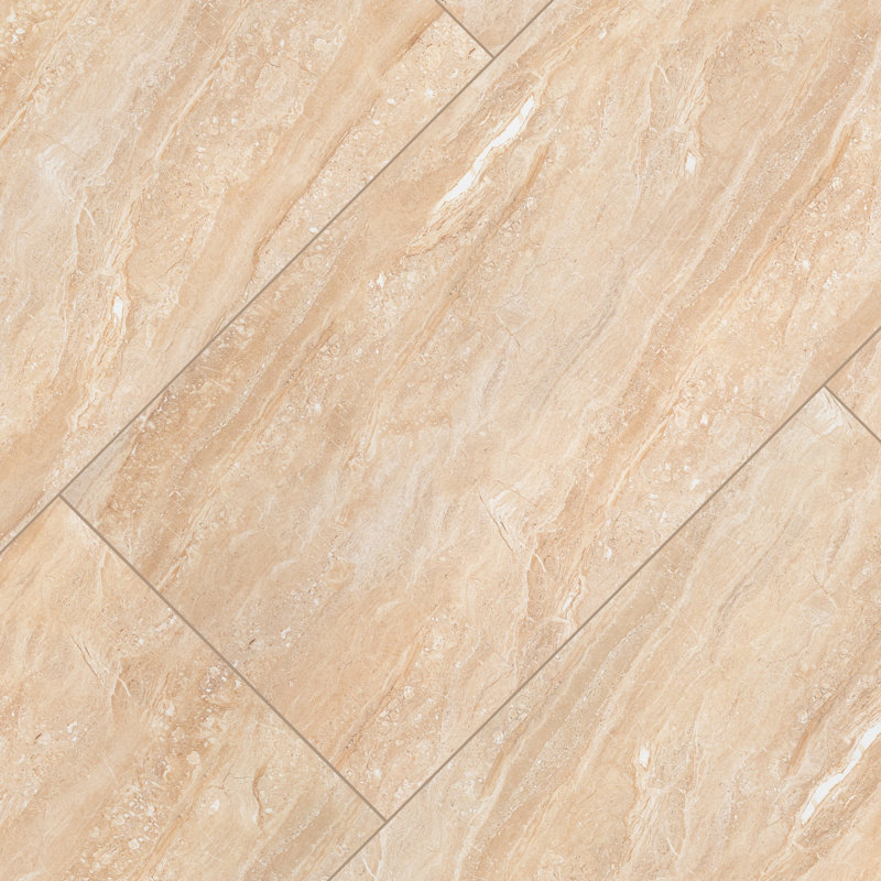Aria Azira 24 in. x 48 in. Polished Porcelain Stone Look Floor and Wall Tile, Aurume