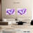 Brampt Purple On Purple Butterfly-107686065