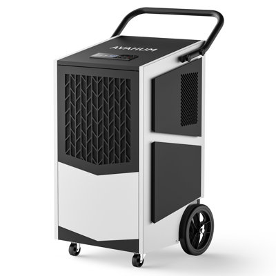 AVAHUM 250 Pint Commercial Dehumidifier with Pump, Anti-Corrosion Technology for 6,500 sq. ft