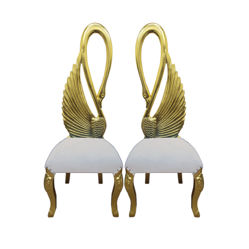 Bairbre Side Chair, White Velvet