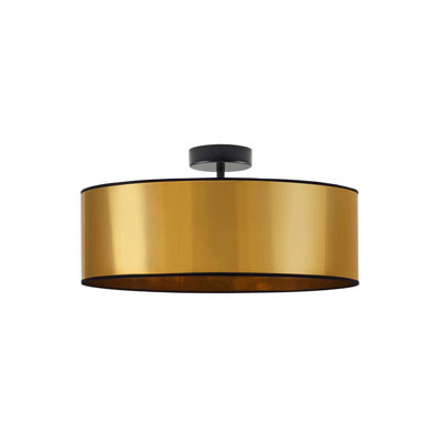 Bujar Fabric Semi Flush Mount