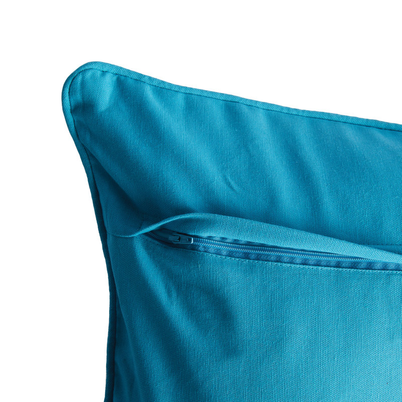 Darby Geometric Cotton Throw Pillow