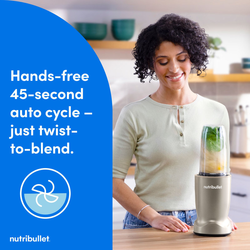 mélangeur Nutribullet Turbo Personal 1000 watts, Dune Beige
