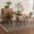 Hileman 4 - Person Rattan Dining Set