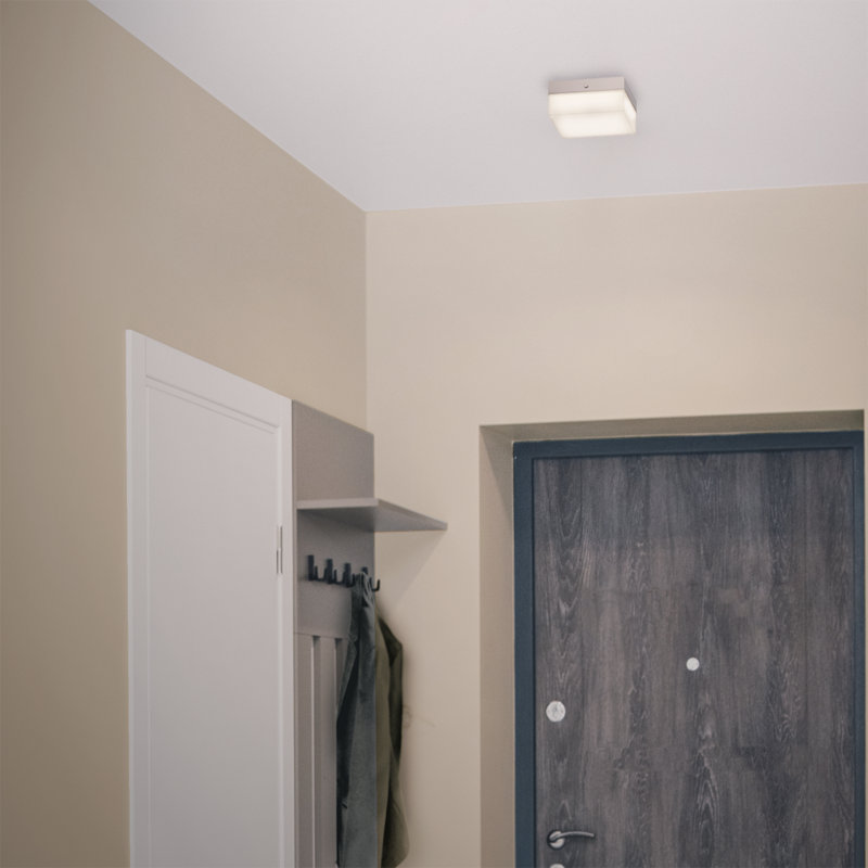 Blox Acrylic LED Flush Mount, 2.6" H x 5.4" W x 5.4" D