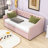 Versatile Twin Velvet Daybed with Twin Trundle-54944850