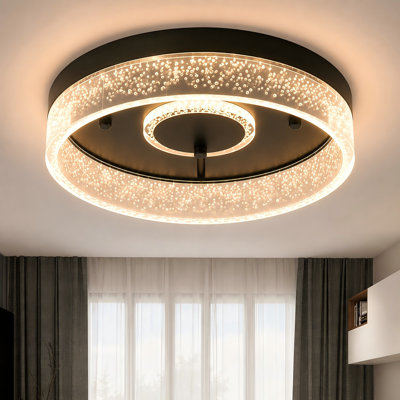  12" Dimmable Integrated LED Flush Mount