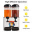 Stainless Steel Double Beverage Dispenser