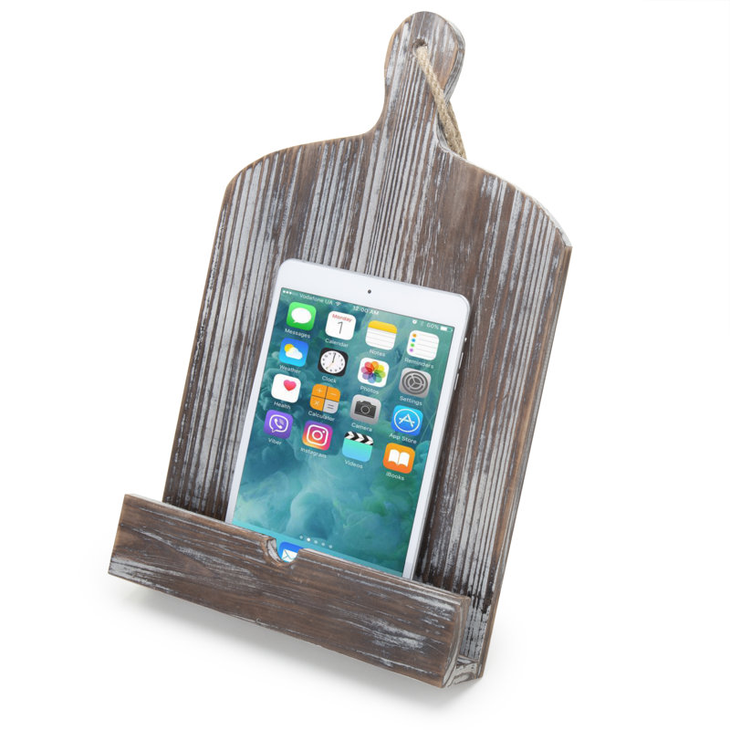 37.5 cm H Solid Wood Book Stand