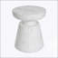 Table d'appoint d'extérieur en travertin Ponti, légère et durable pour une utilisation intérieure et extérieure, conception multifonctionnelle avec finition élégante-1058409487