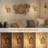 Aalexis Rattan Armed Sconce Battery Operated