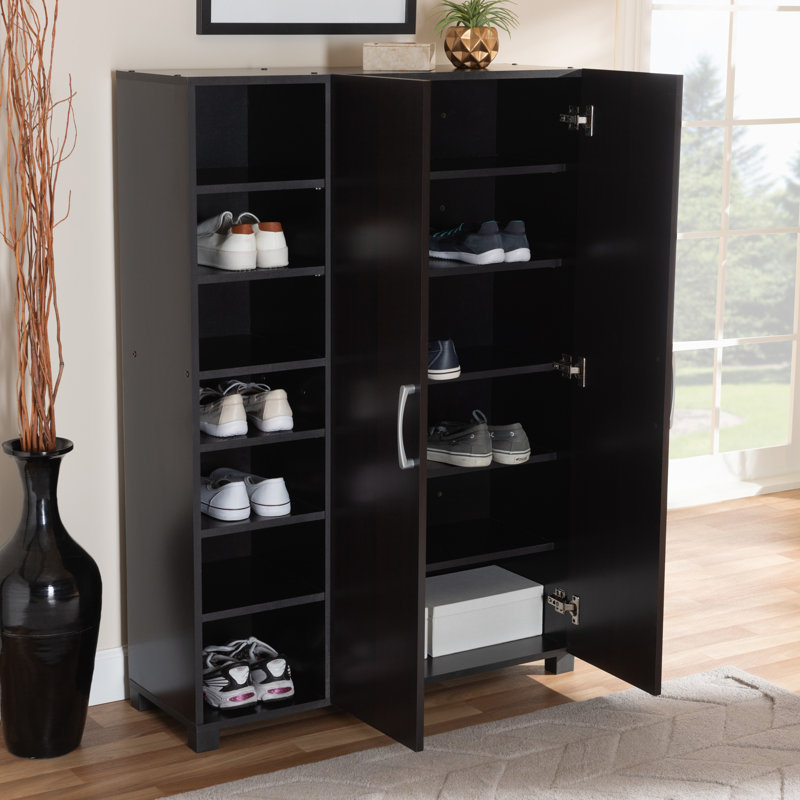 19 Pair Shoe Storage Cabinet