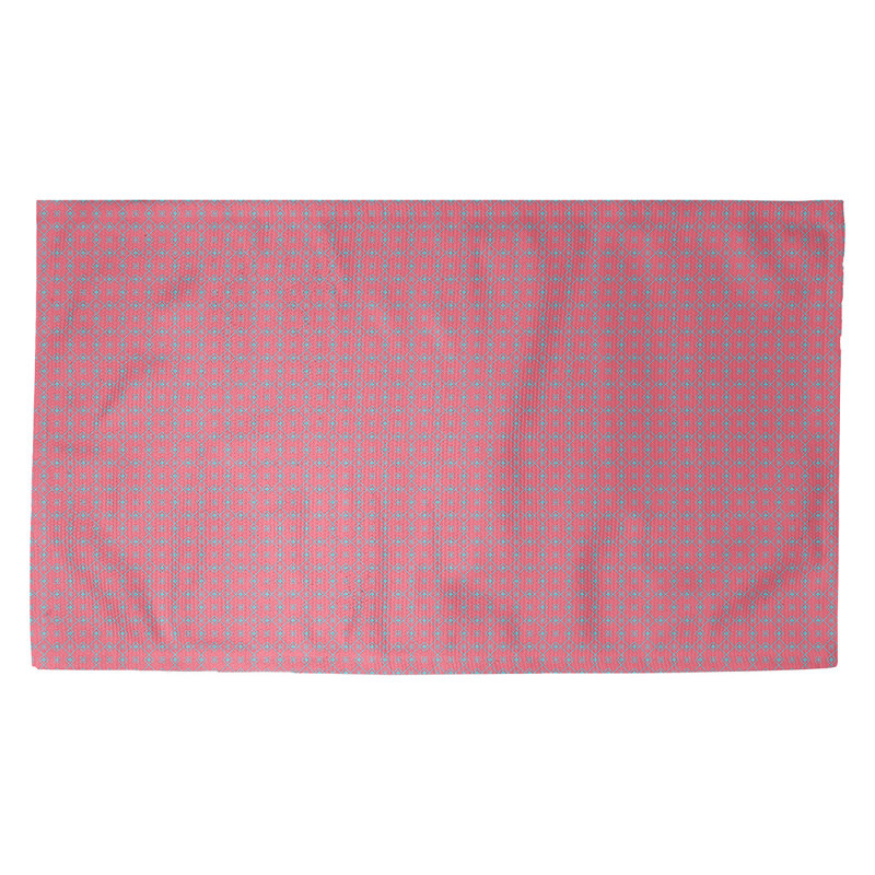 Tapis de porte d’intérieur napperon Kitterman, Rectangle 5 pi 2 1/2 po x 7 pi 2 po, Rose