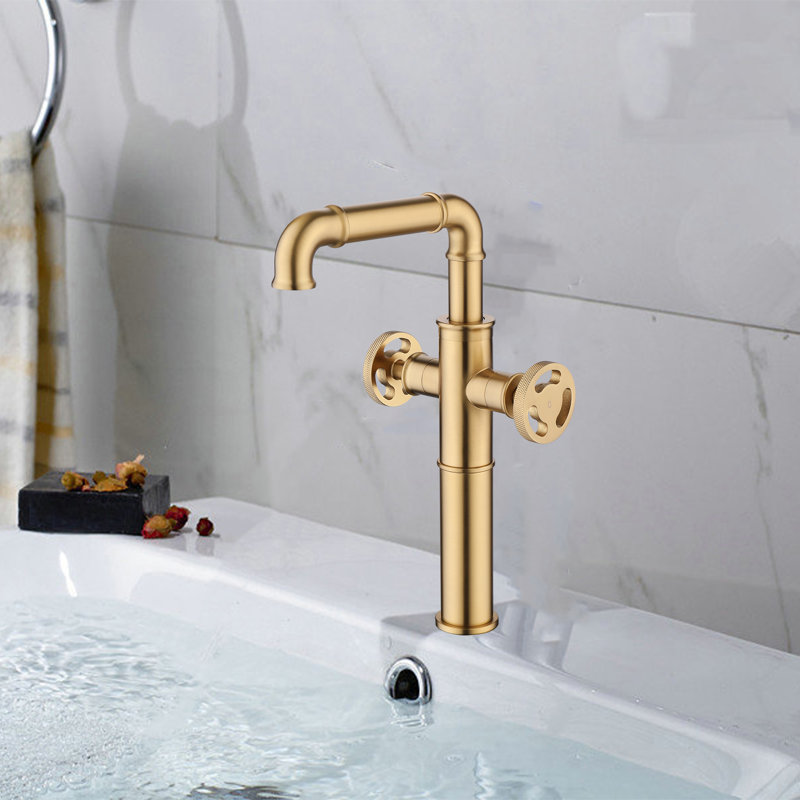 Robinet de salle de bain à un trou