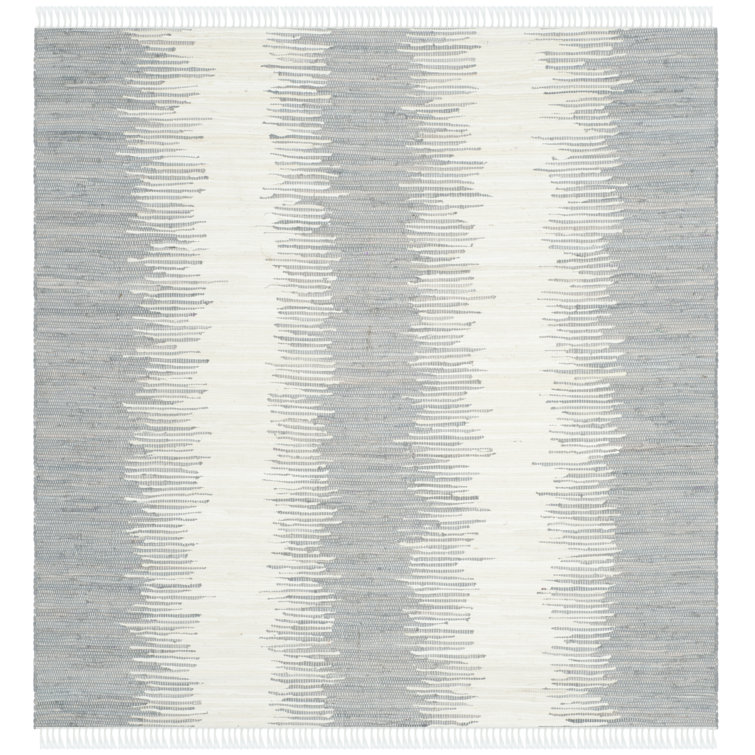 Cayman Hand Woven Cotton Striped Rug
