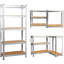 90cm W Galvanised Steel Frame Shelving Unit-1543508903