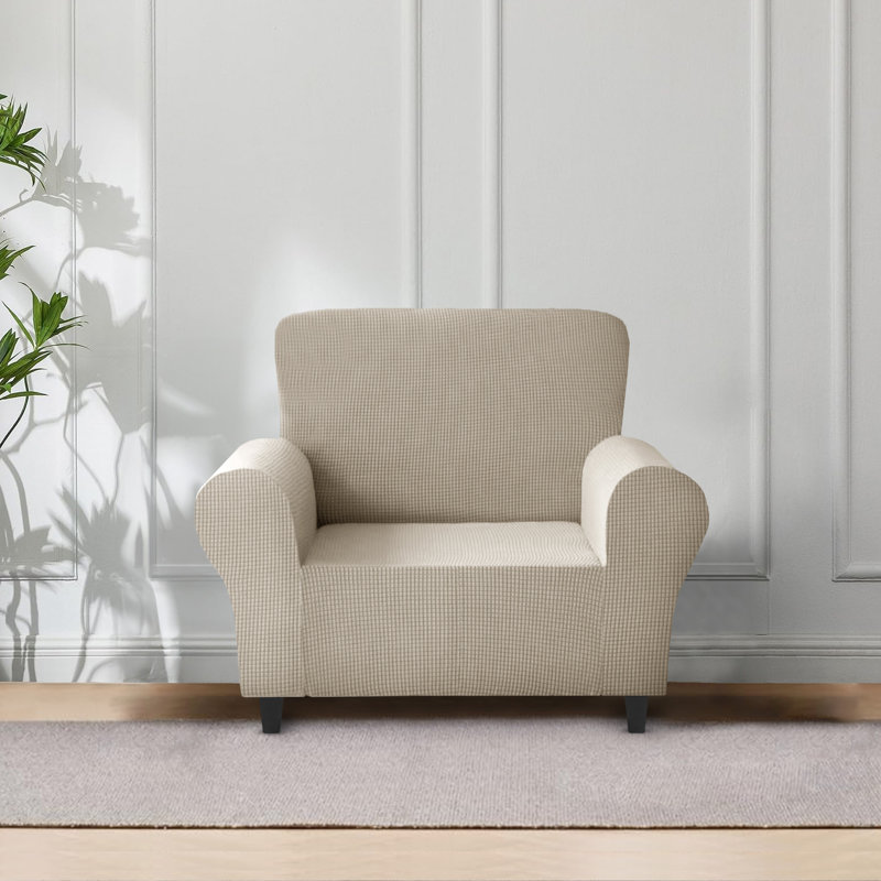 Sofa Slipcover, Beige, 135cm H x 270cm W