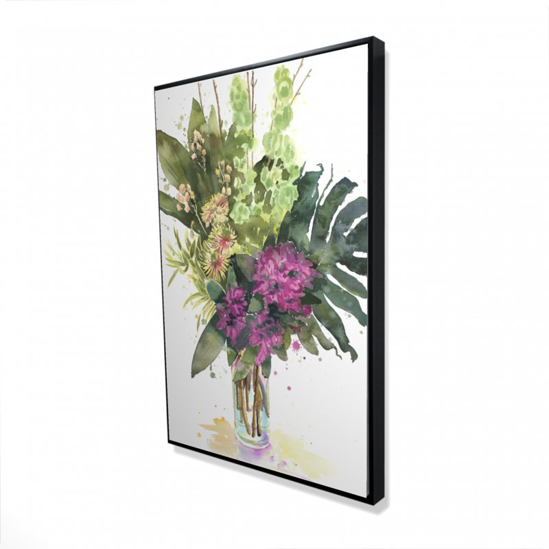 " Tropical Flower Assemblage "