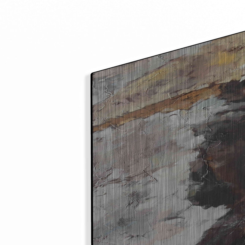  «Glance» par Alexander Gunin, art mural en métal, 24 po x 36 po, H 36 po x l 24 po