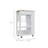 Blosson Kitchen Cart - White Light Oak-1195714923