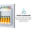 Klarstein 32m³ L Freestanding Mini Fridge-62758095