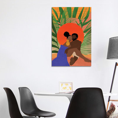 " Black Couple " Print