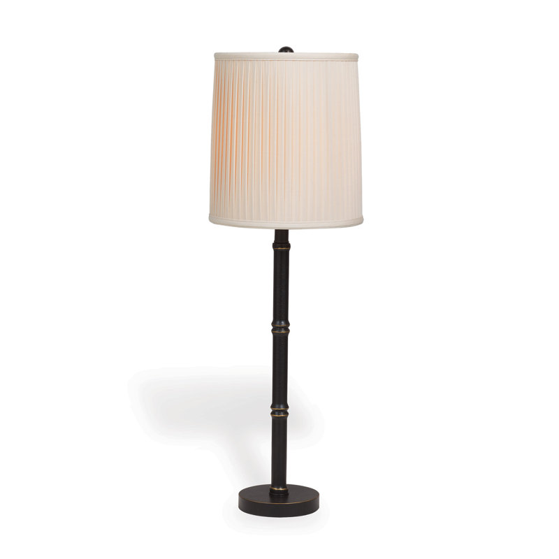 Lauderdale Buffet Table Lamp Set, Black