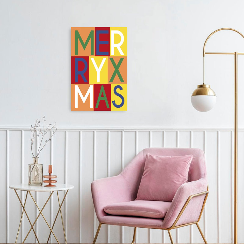 Merry Xmas, 24" H x 16" W