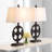 Chee Resin Table Lamp Set