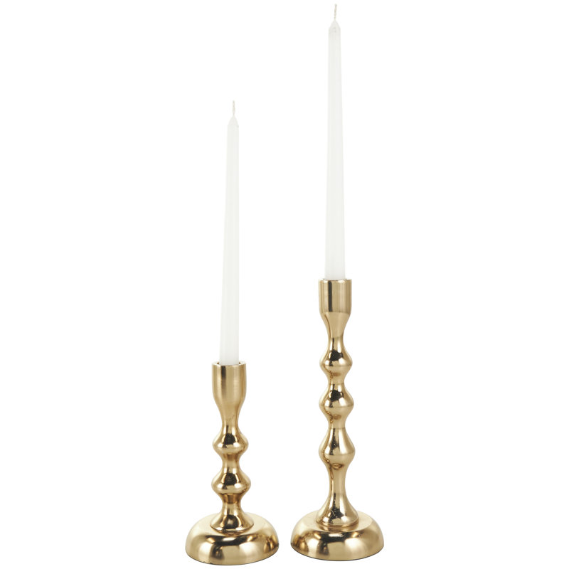 10.05'' H Aluminum Tabletop Pillar, Gold