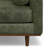 Morrison 42"W Upholstered Mid-Century Modern Arm Chair with Bolster Pillows-110809740