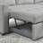 Sleeper Sofa Bed, Reversible Sectional Couch With Storage Chaise And Side Storage Bag