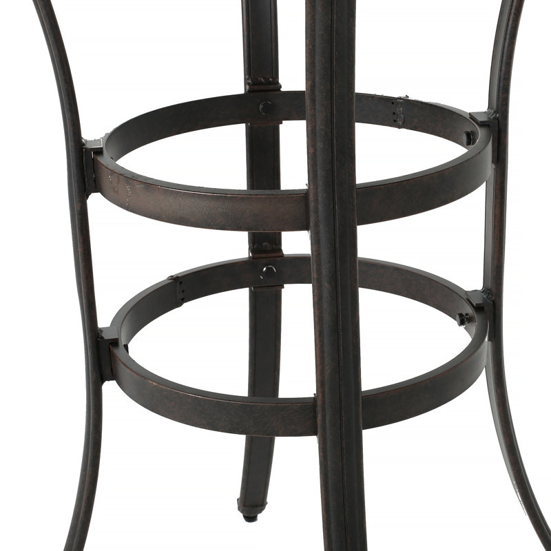 Petite table basse, table de bout en aluminium pour l'extérieur