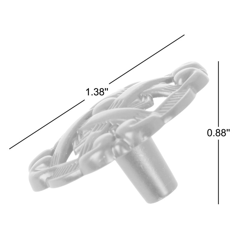Paquet multiple de boutons de fantaisie 1 3/8 po Celtic, Étain brossé