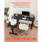 L Shaped Desk Electric Adjustable Height Corner Gaming Desk with Wheels