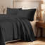 Ensemble de couvre-lit matelassé en coton The Blue Nile Mills-118914016-118914013