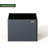 Modern 32" Tall Metal Outdoor Long Planter Box-404916224-405060064