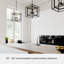 Plafonnier lustre 4 lumières Doherty Hunter 18 pouces-70776566-70776567