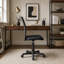 Fauteuil de direction ergonomique de style course avec dossier inclinable réglable et repose-pieds intégré pour jouer