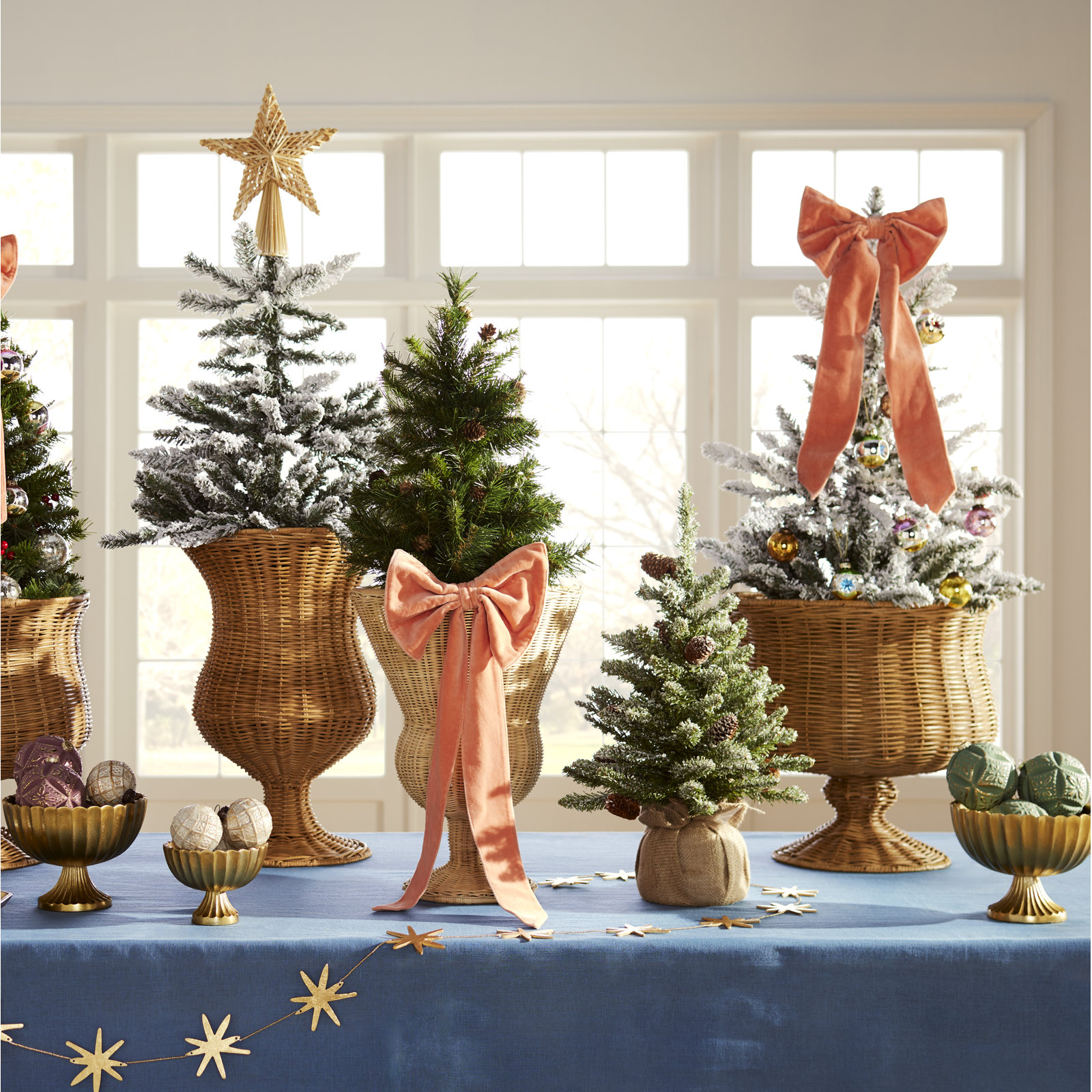 Lighted Artificial Christmas Tree, 3' H