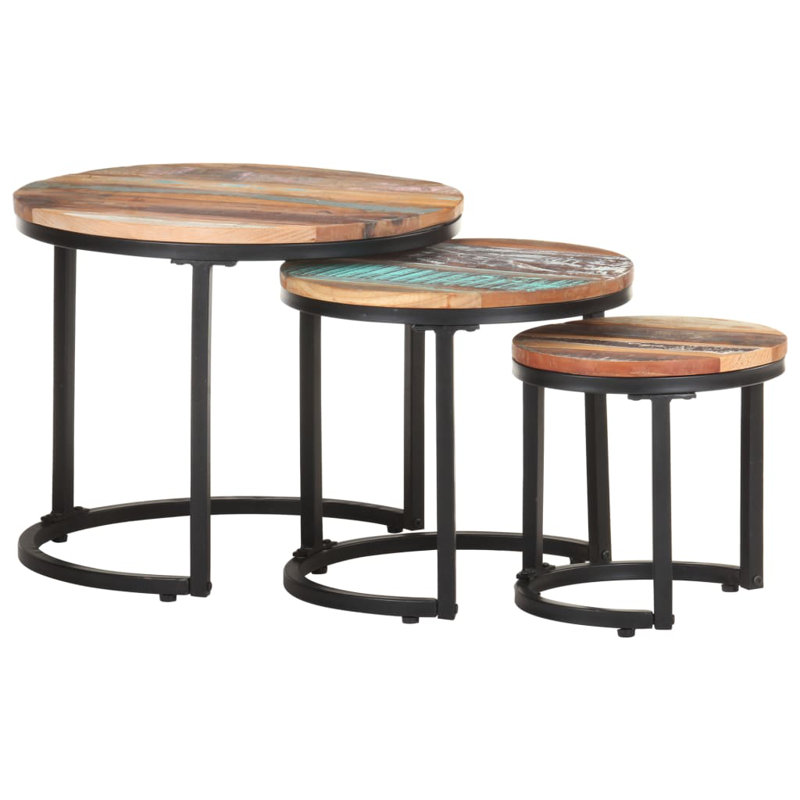 Solid Wood Top Nesting Tables